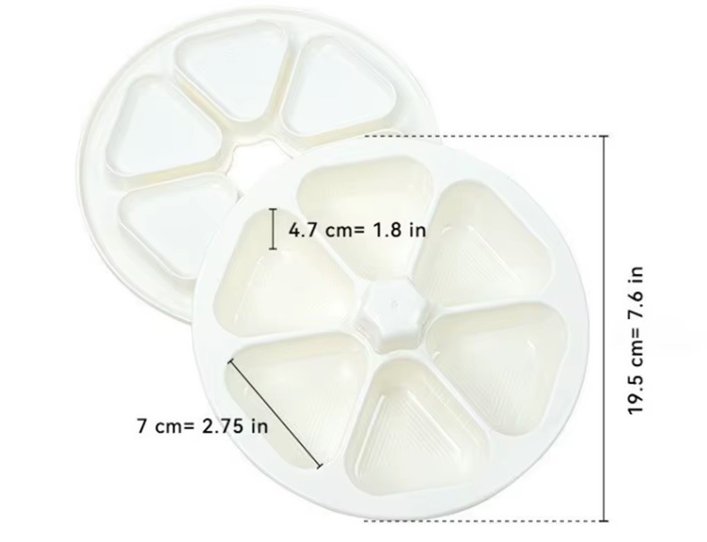6-in-1 Onigiri Mold–Multifunctional Triangle Sushi Rice Ball Maker & Storage Set