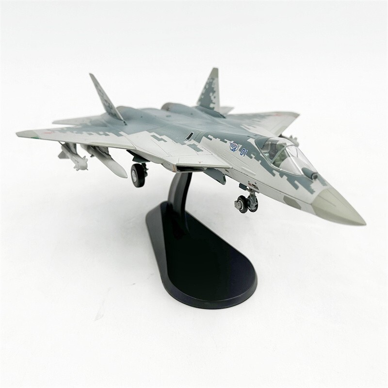 Wltk Russian Air Force Sukhoi Su-57 Felon #01 Stealth Fighter 1/72 Diecast Model