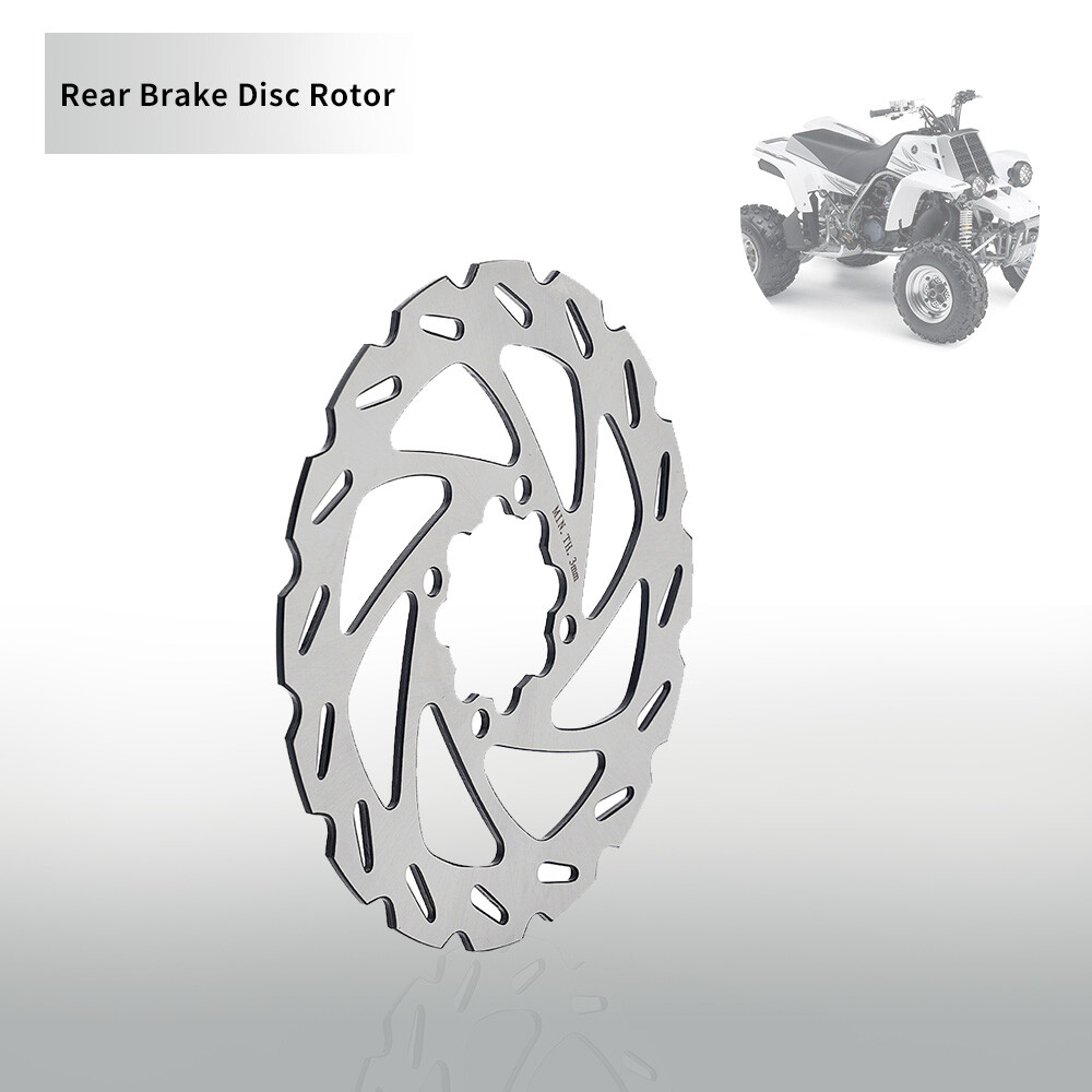 Front Rear Brake Discs Rotors Pads For Yamaha Raptor 660R YFM660R 2001 2002-2005