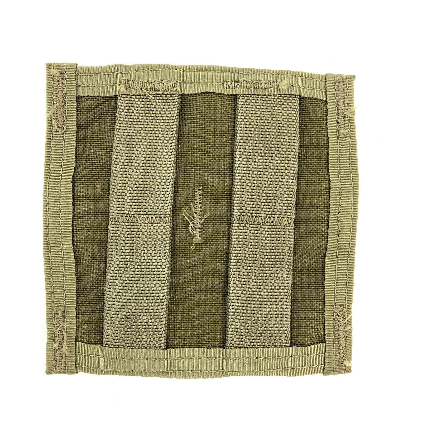 Horizontal Pocket Adapters Khaki MOLLE USGI 8415-01-529-1612 Resource Center NEW