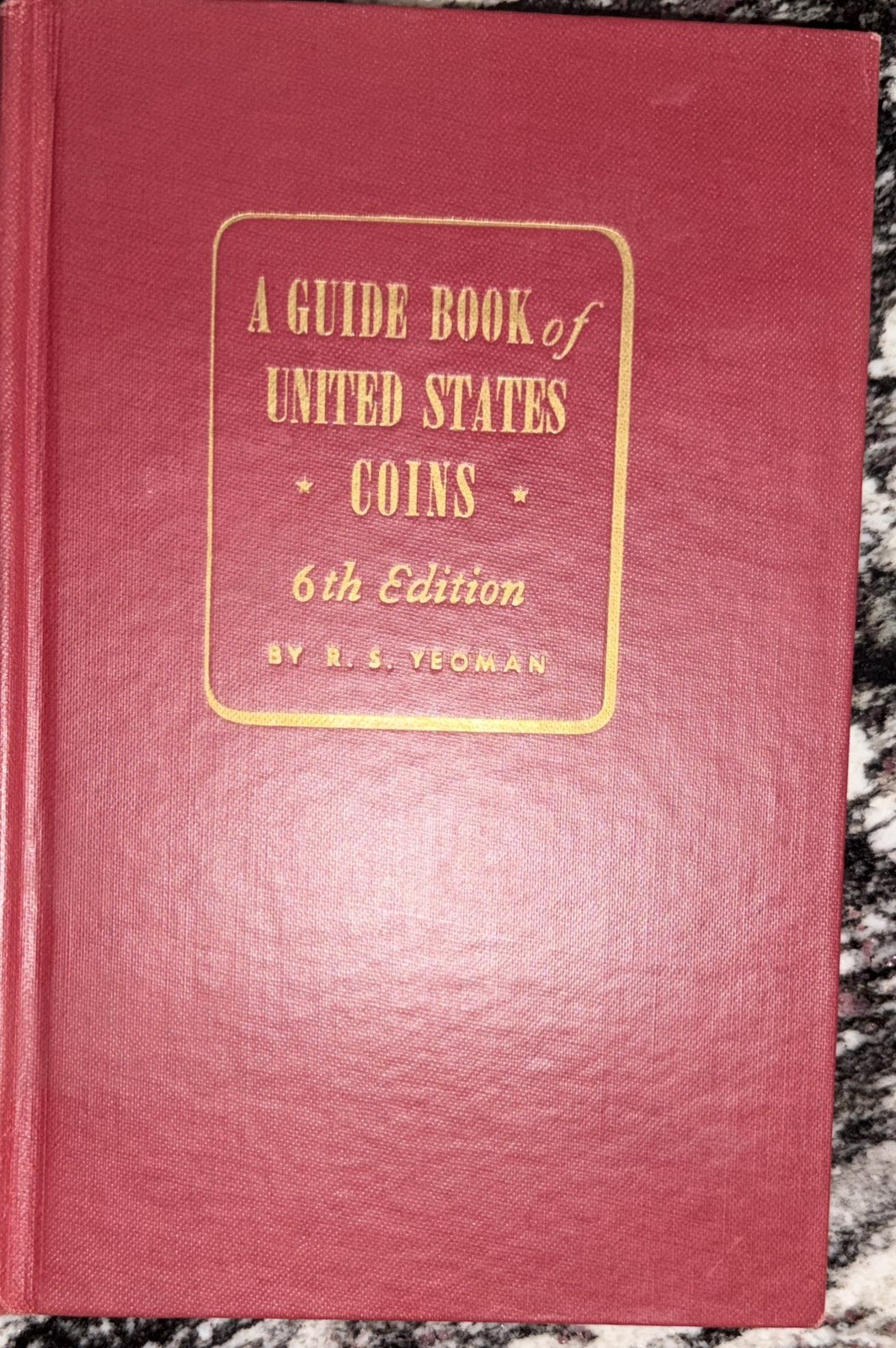 1953-1954 GUIDE BOOK OF UNITED STATES COINS 6th EDITION "REDBOOK" BY R.S. YEOMAN