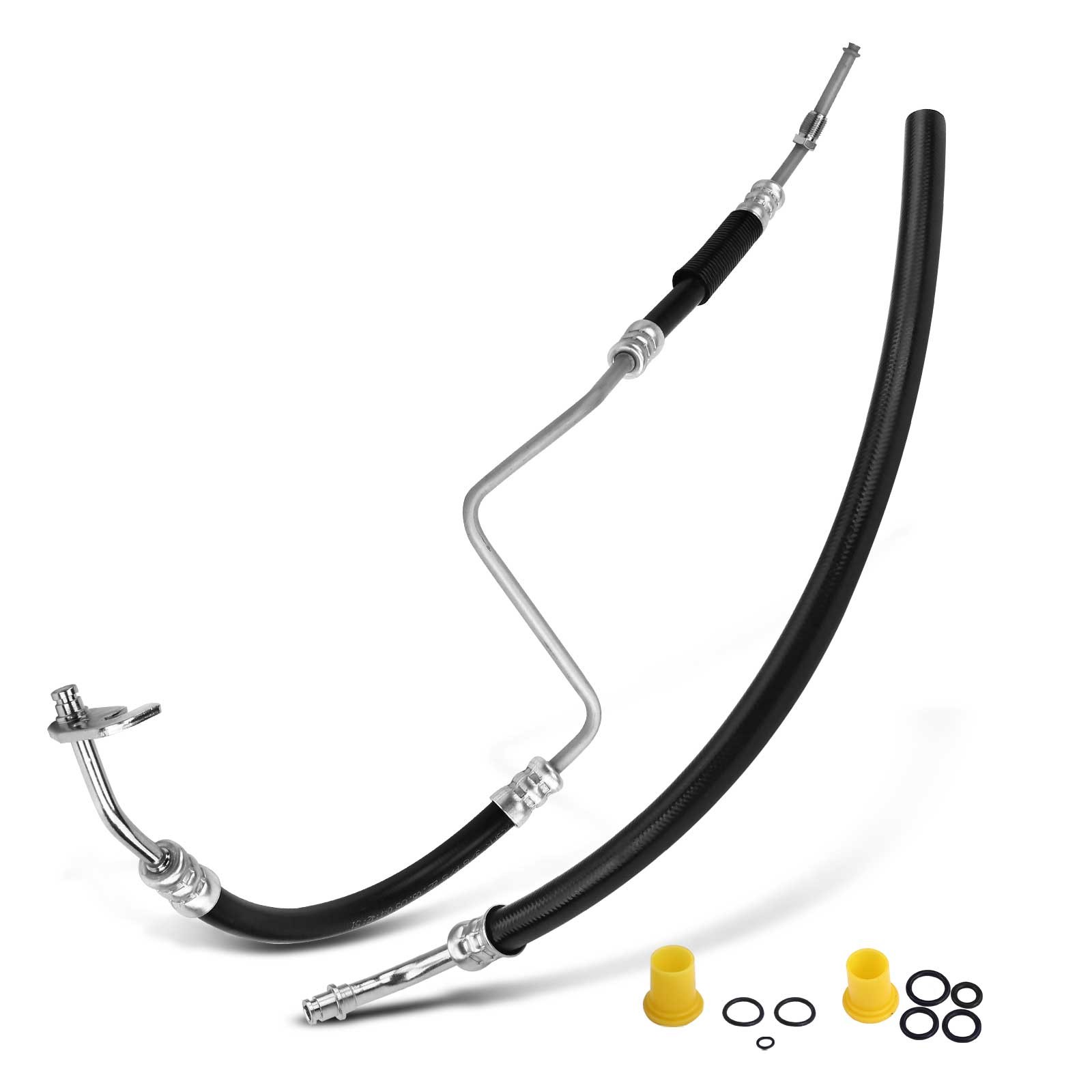 A-Premium 2x Power Steering Pressure & Return Line Hose for Hummer H3 06-10 H3T