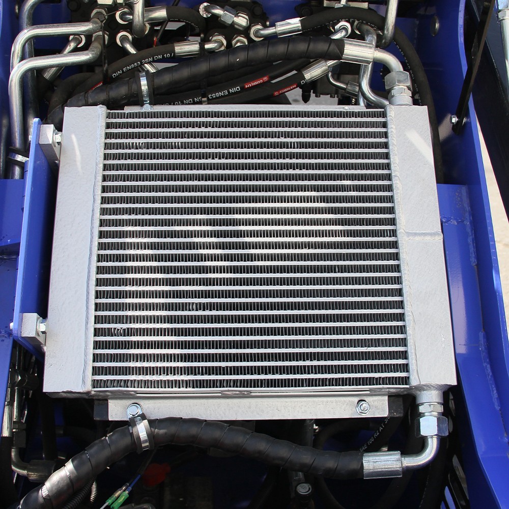 Mini Skid Steer 22HP Twin Cylinder Tracked Loader Rotarydri