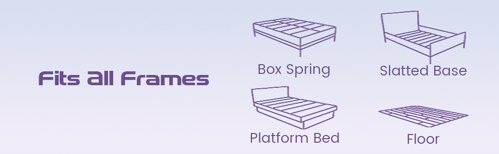 8/10/12/14Inch Gel Infused Memory Foam Twin XL Full Queen King Mattress in a Box