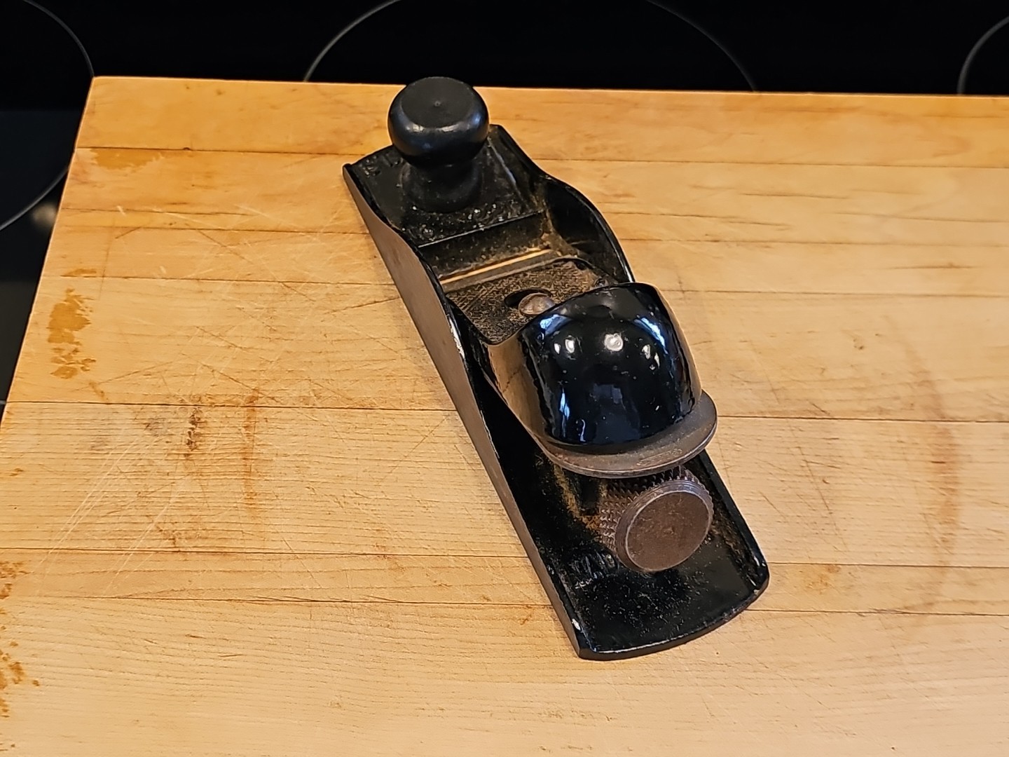 Vintage Stanley No. 220 Block Plane USA Made Used Free Shipping