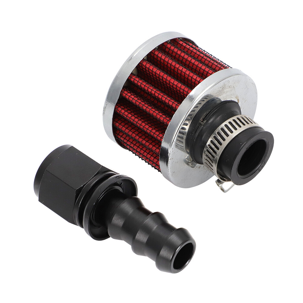 US For Fuel Cell Breather / Vent -10 AN Female Fitting with Filter Kit Aluminum