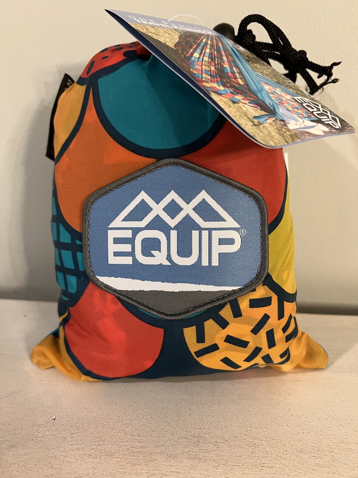 Travel Hammock Equip Lightweight Multicolor One Person Great For Camping NWT