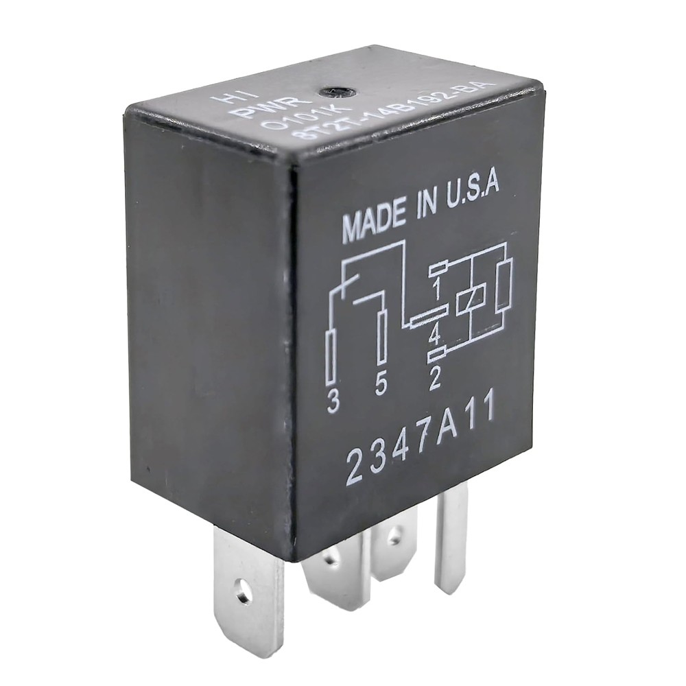 New 8T2T-14B192-BA FoMoCo HI PWR Relay 5Pins Automotive Relay 2pcs