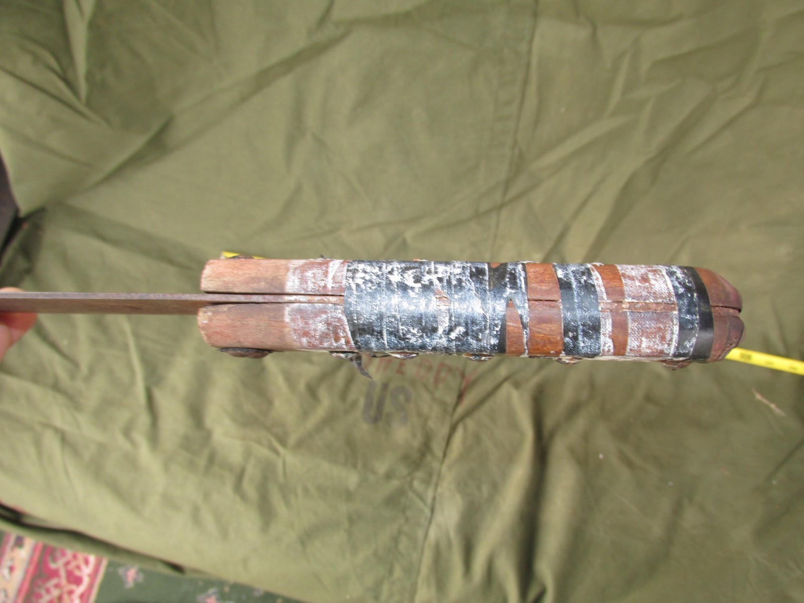 Vintage Collins & Co. Legitimus Machete 24" long, (18" BLADE, 6" Wood Handle)