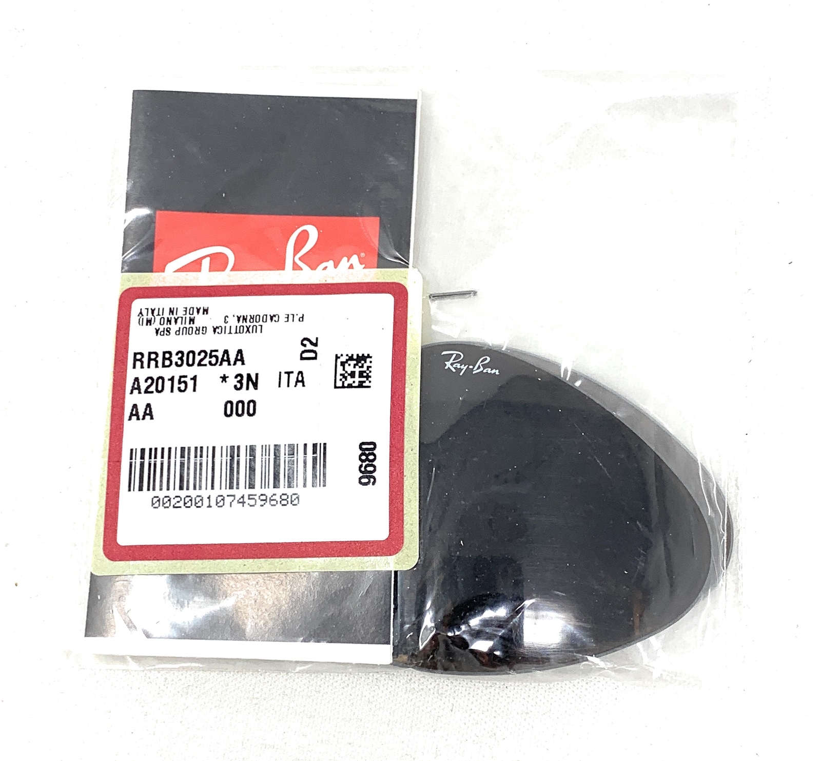 SEALED Authentic RAY-BAN Replacement Lenses RB3025 Aviator B-15 Brown 55mm