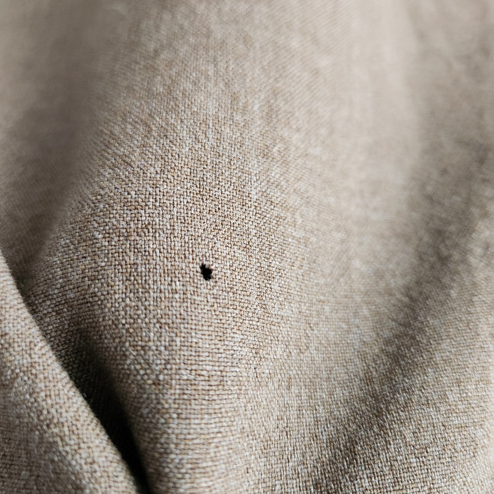 True Vintage WWII 1940’s U.S. Army Wool Officers Shirt Mens Large w/ Patch