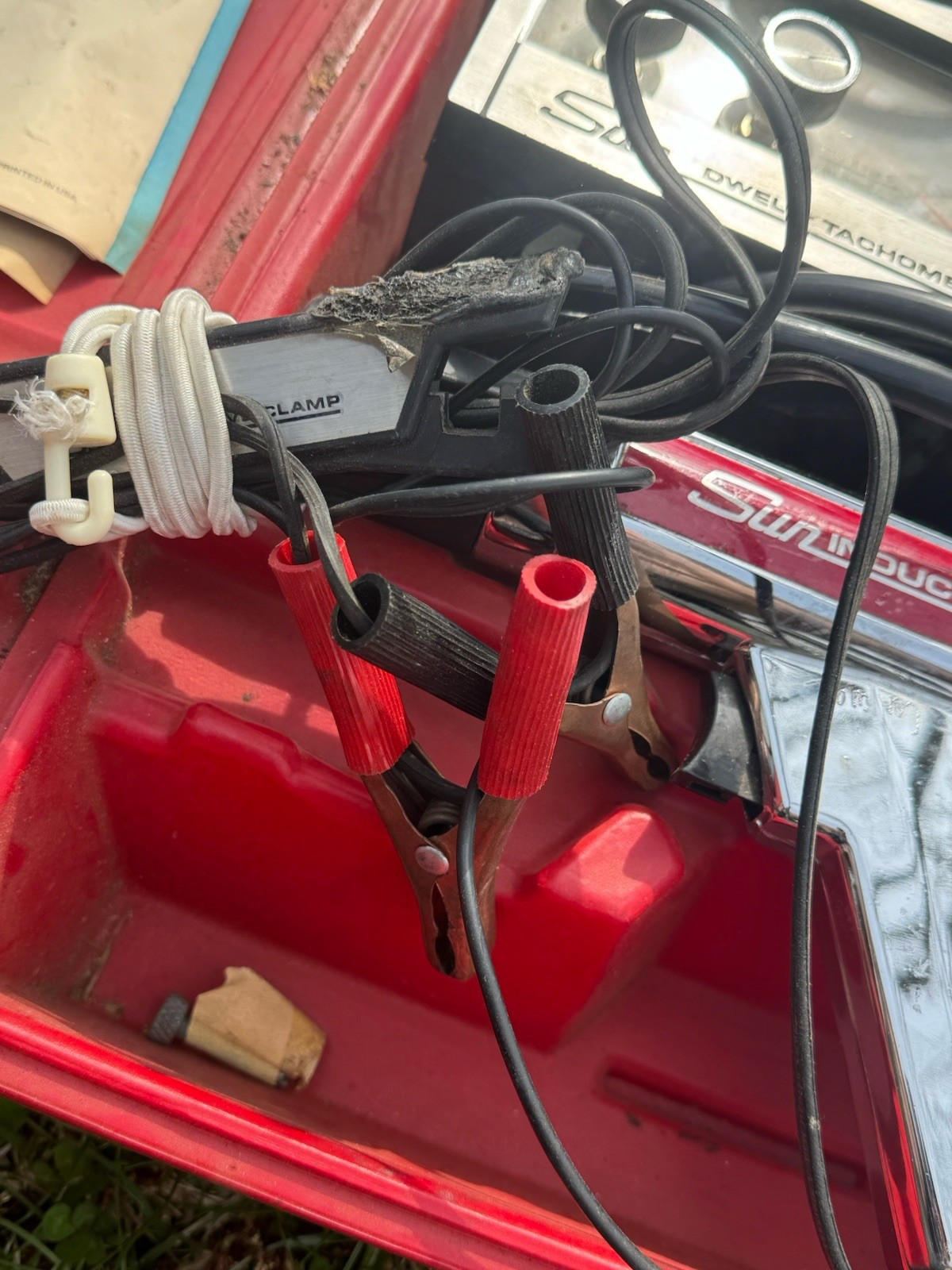 Sun CP 7501 / CP7601 Inductive Timing Light Dwell Tachometer Tune-Up Testing Kit