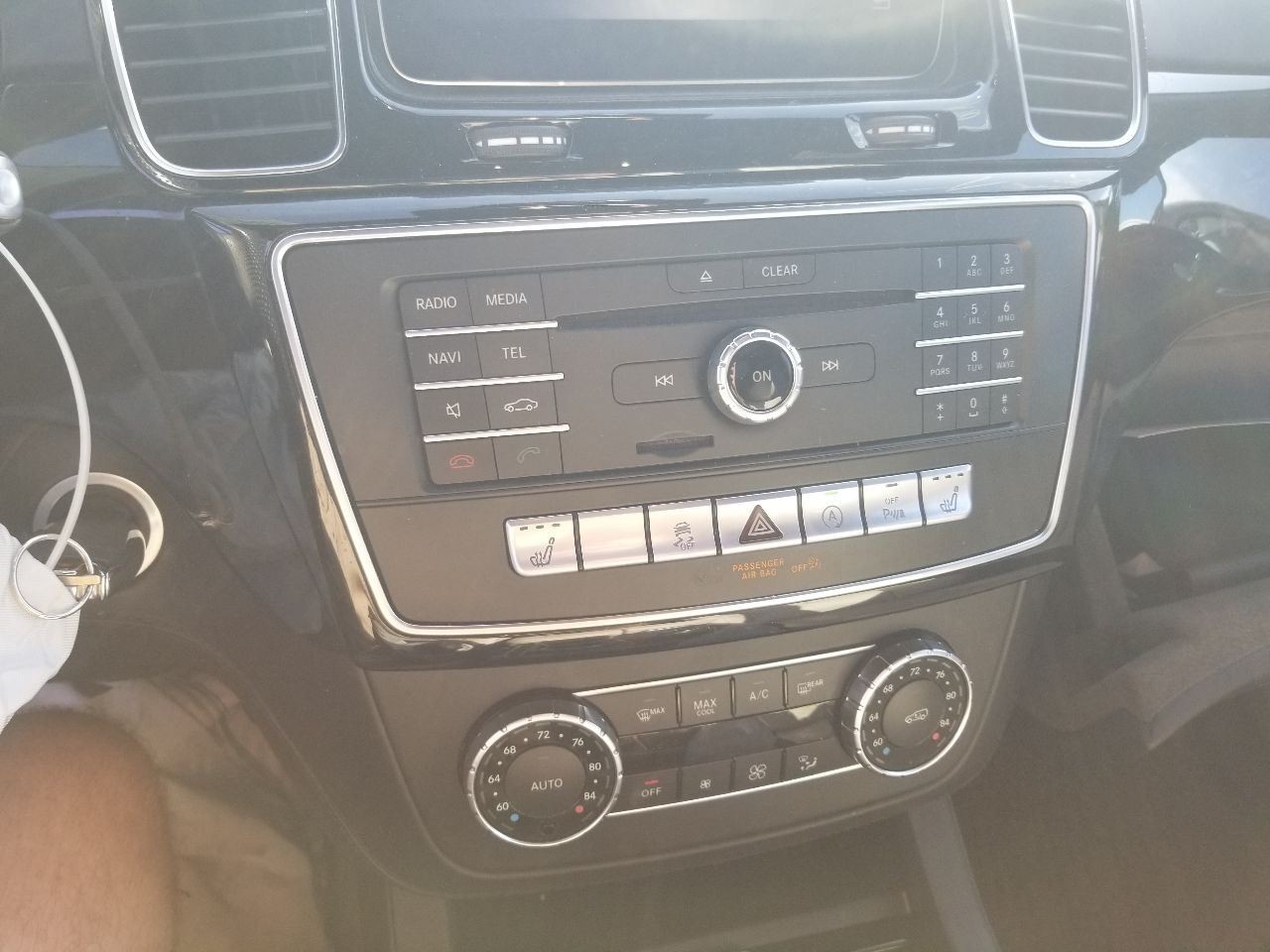 17 2017 MERCEDES GLE43 AMG 166 TYPE INFORMATION DISPLAY SCREEN 1669001420