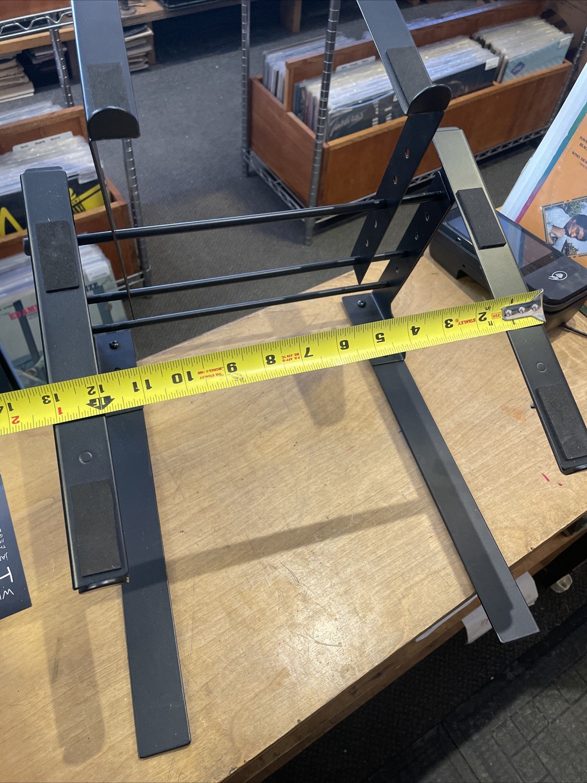 Used DJ Laptop & Controller Adjustable Black Metal Stand Ships Disassembled