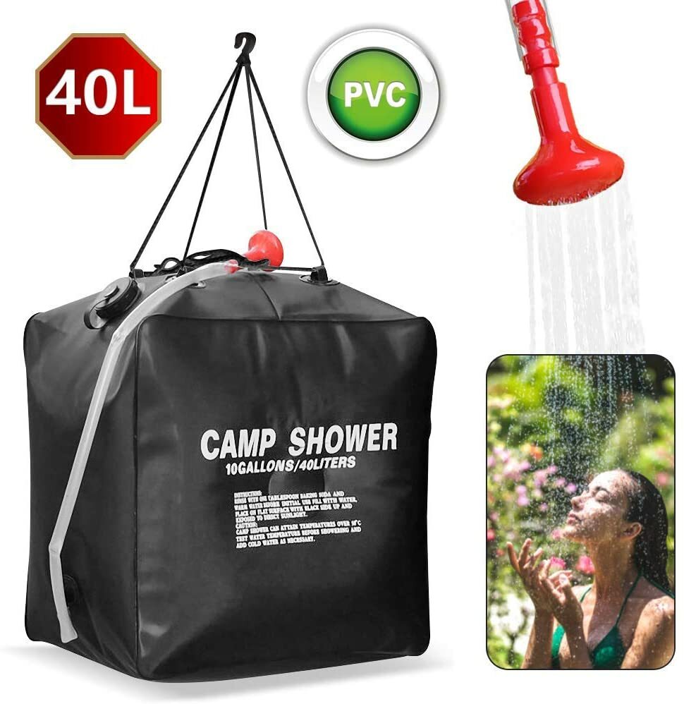 Portable Outdoor Shower - Camp Shower 10 Gallon Capacity