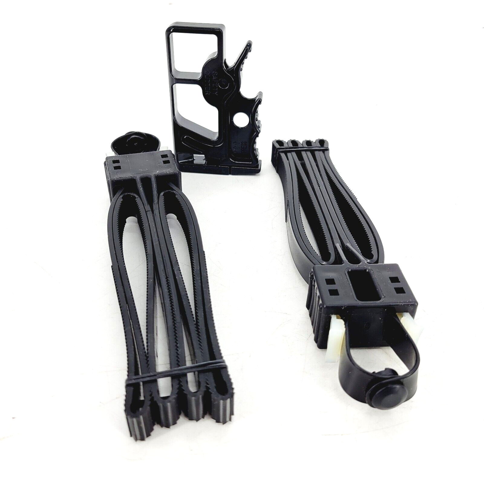 2 x Mil-Spec Cobra Cuffs Prisoner Restraints & Manodnock Safety Cutter Black