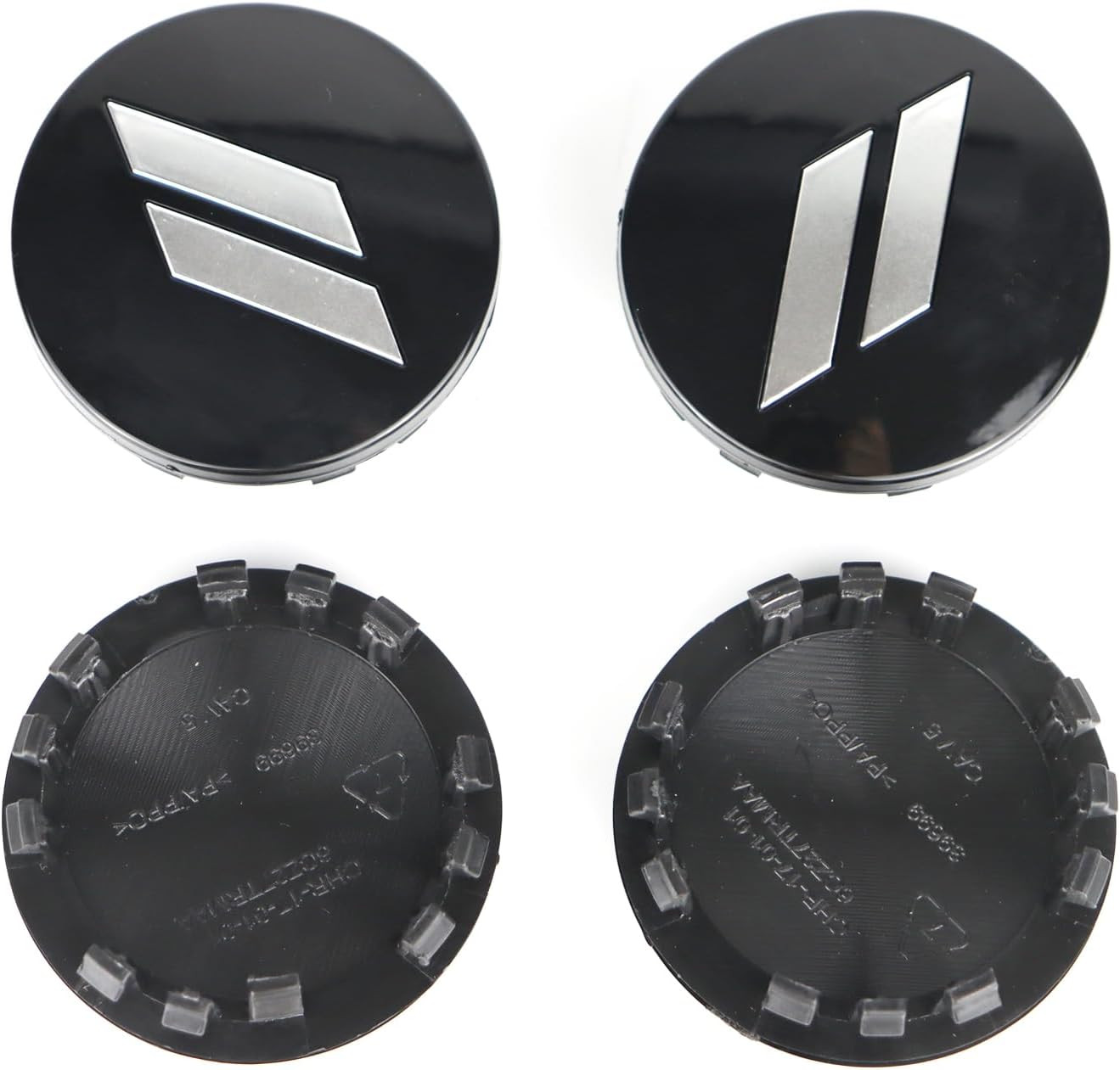 4Pcs 63Mm 2.5 Inches Slash Wheel Center Cap Covers Fit for Dodge Charger Durango