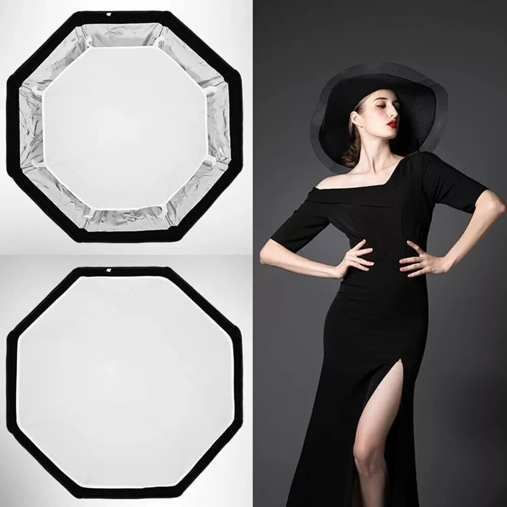 US TRIOPO K2-90 90cm/35.4" Foldable Octagon Softbox fr Studio Bowens Flash Light