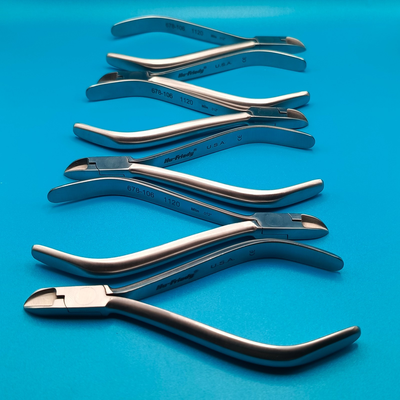 Hu-Friedy Mini Pin & Ligature Cutter Pliers Set of 6Pcs | 678-106