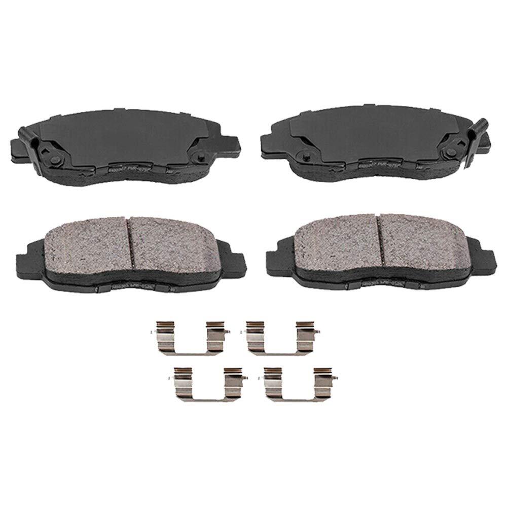 Front Ceramic Brake Pads + Rear Shoes for 1996 1997 1998 - 2004 2005 Honda Civic