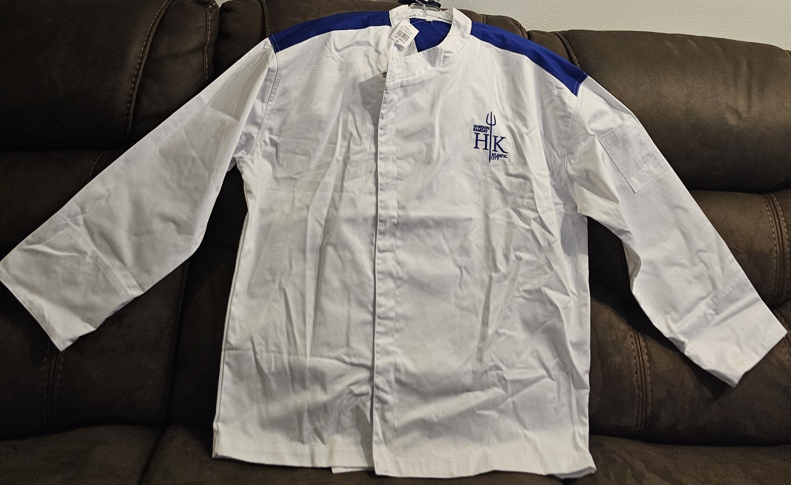 Gordon Ramsay Hell's Kitchen Atlantic City Chef Jackets Medium