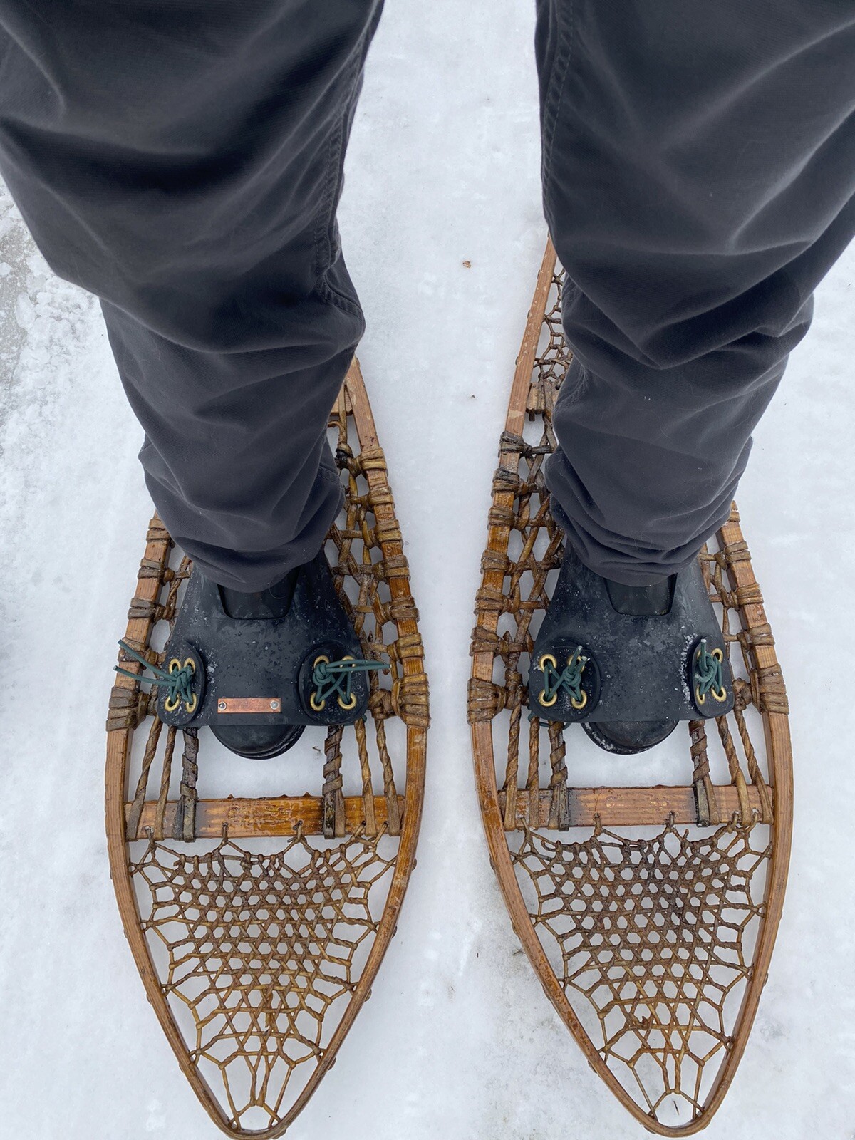 SNOWSHOE BINDINGS, SNOWSHOE HARNESSES, SNOWSHOEING, LIFETIME SNOWSHOE BINDINGS