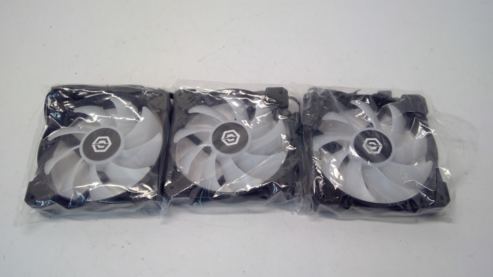 Lot of 3 CyberPower/ZHANYU PC Desktop RGB PWM CPU Cooling Fan /AE1800-PWM*READ*