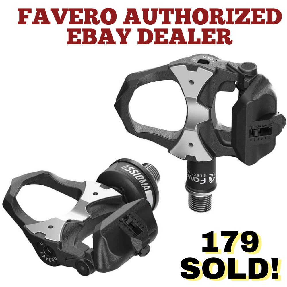Favero Assioma UNO Power Meter Pedals with Upgraded Pedal Body