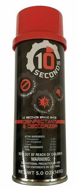 10 Seconds Bactericidal Shoe Disinfectant and Deodorizer Spray