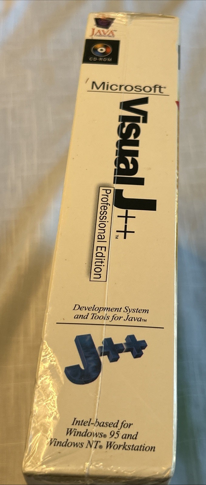 Microsoft Visual J++ Professional Edition Big Box Software CD-ROM-Factory Sealed