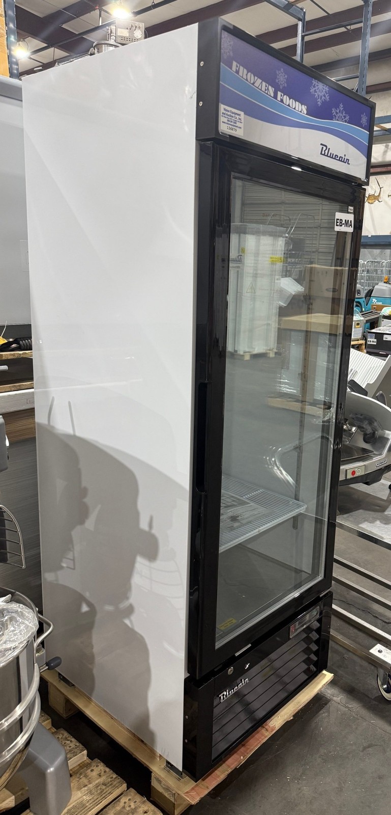 BLUEAIR BKGF23-HC GLASS DOOR MERCHANDISER FREEZER