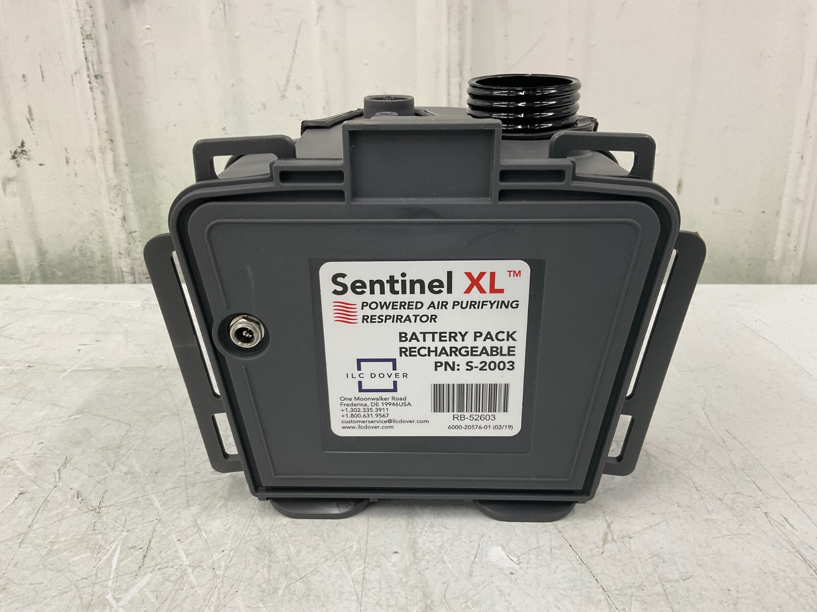 ILC Dover SXL-HPEZR1 PAPR System: Battery, Blower, Charger, Filter, Hood, Adj