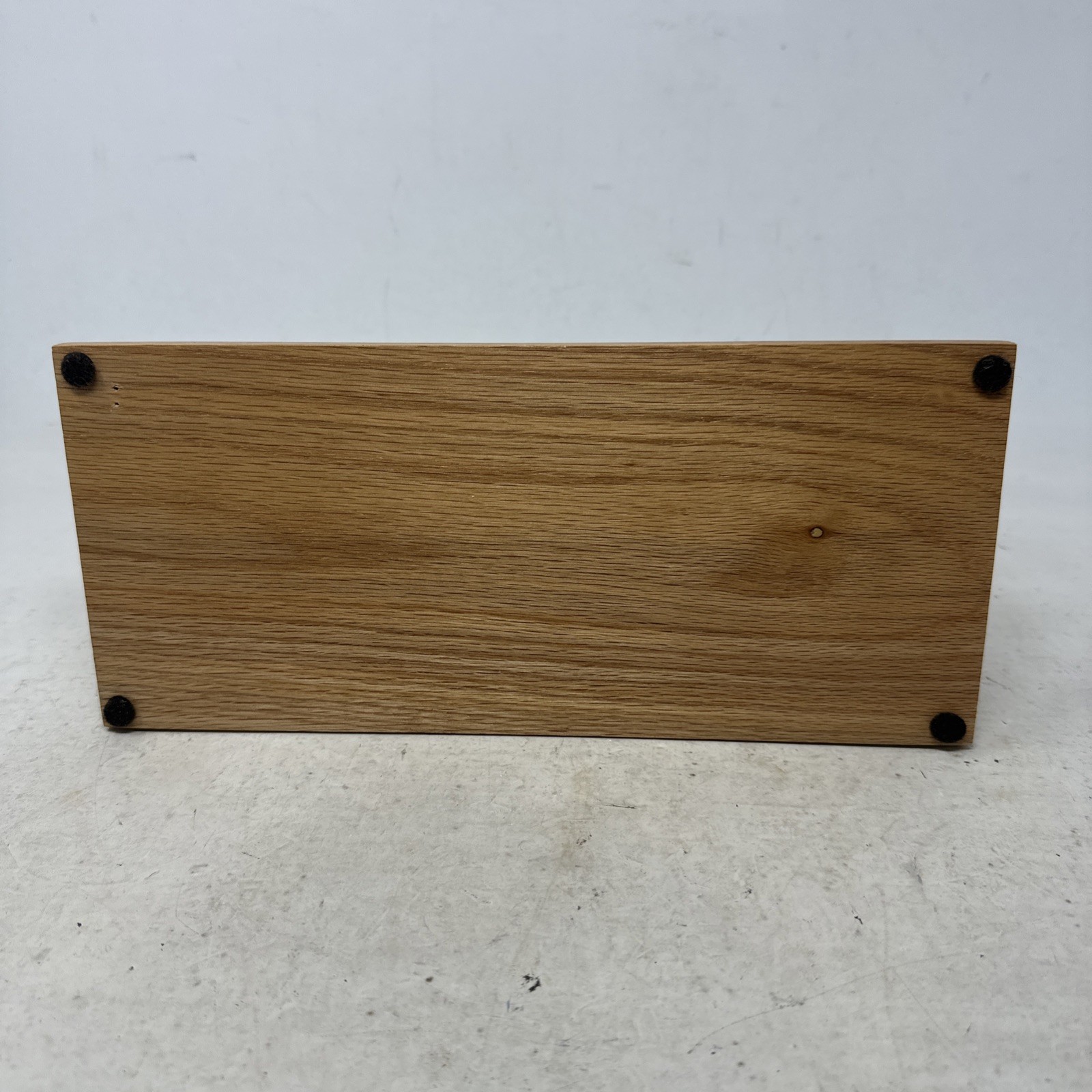 BRAND NEW Clear Acrylic Wood Base Display Case-32