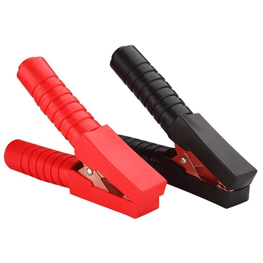 13FT Booster Jumper Cables 800AMP 2 Gauge Emergency Jump Car Lead Start Clamps