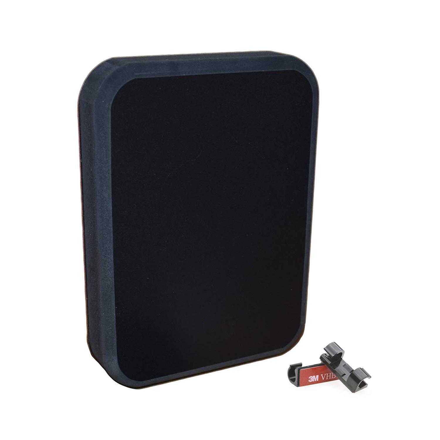 Stern Pad Jumbo Black- 3D Scan Transducer Mounting Kit (No Screwing into Boat)