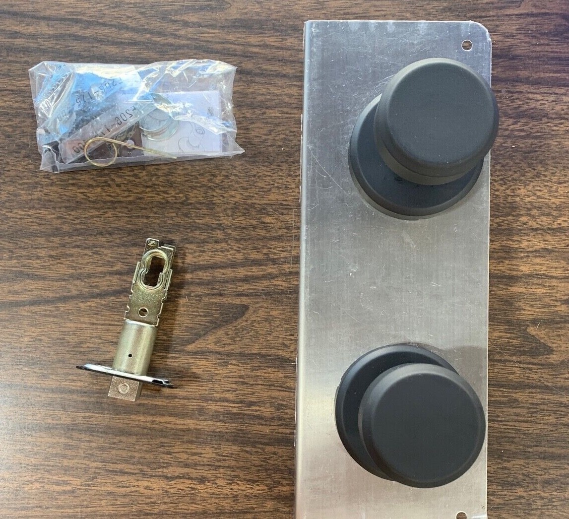 (lot of 6) Schlage F10 BWE 622 GSN Bowery Passage Hall/Closet Knob, Greyson Trim