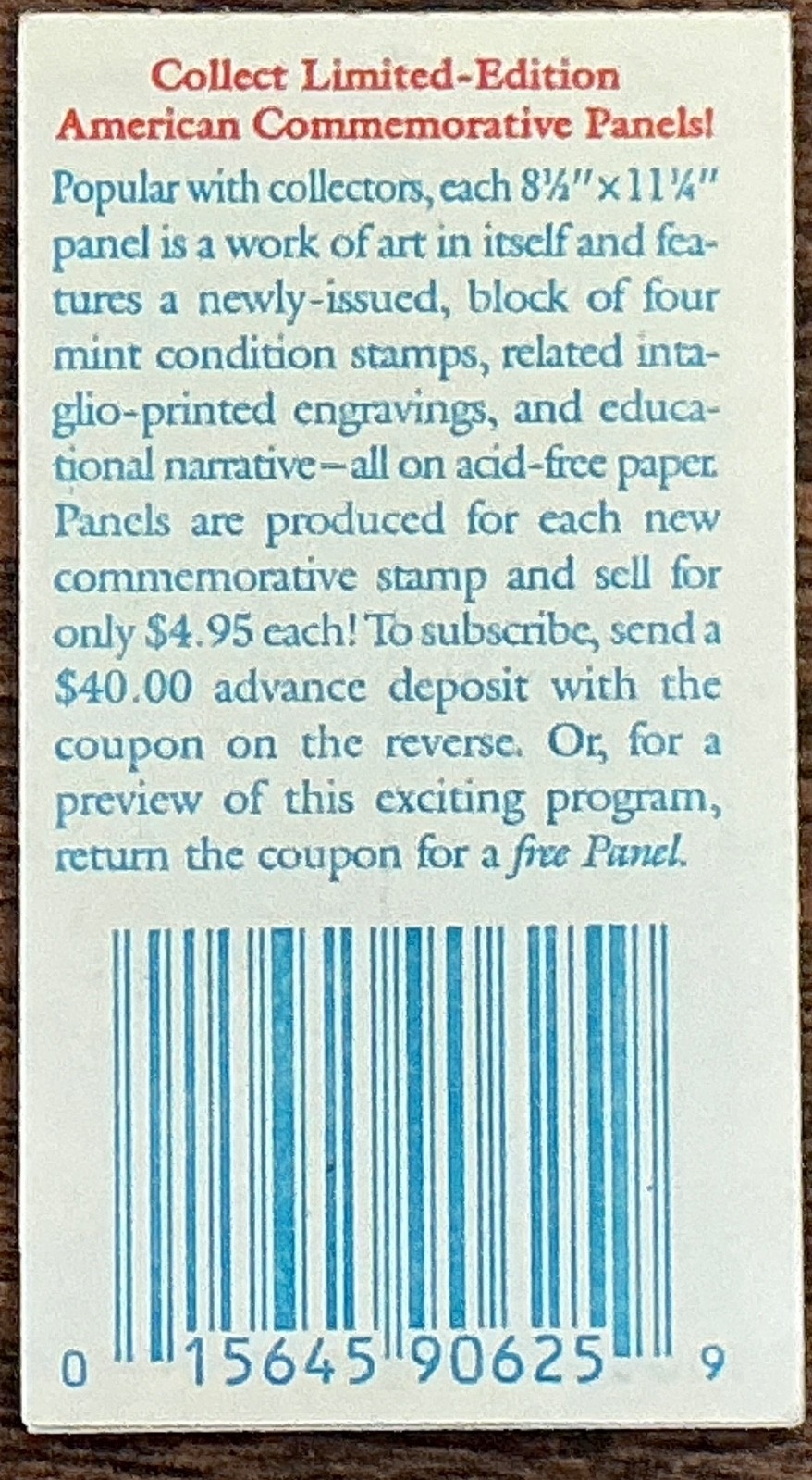 2474b Lighthouses BK171 25 c USA OMITTED ERROR Complete booklet w/4 panes MNH