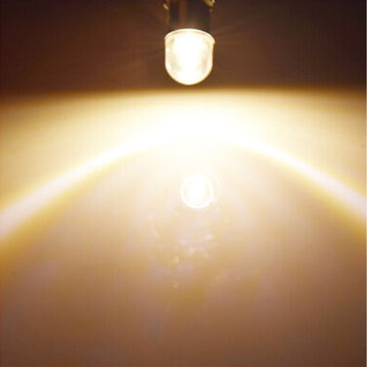 10X 1445 Warm White LED Light Bulbs 18V Bayonet Base bulb for Lionel Trains