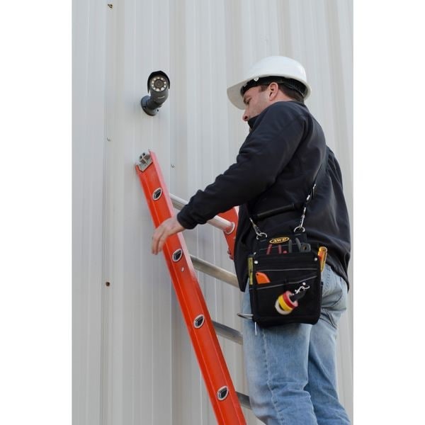 Louisville Fe3240 Fiberglass Extension Ladder, 300 Lb. Load Capacity