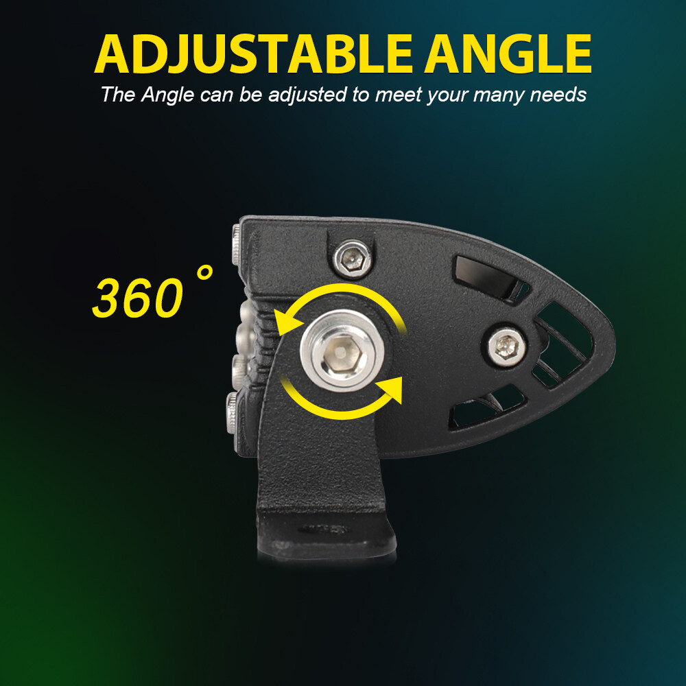 7 14 20 26 32 50" Slim LED Light Bar Spot Flood Combo Driving Truck SUV Offroad