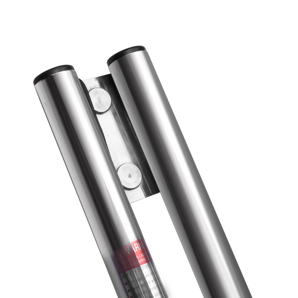 4 Steps Boat Ladder Stainless Steel Telescoping Ladder Transom Mount Extension