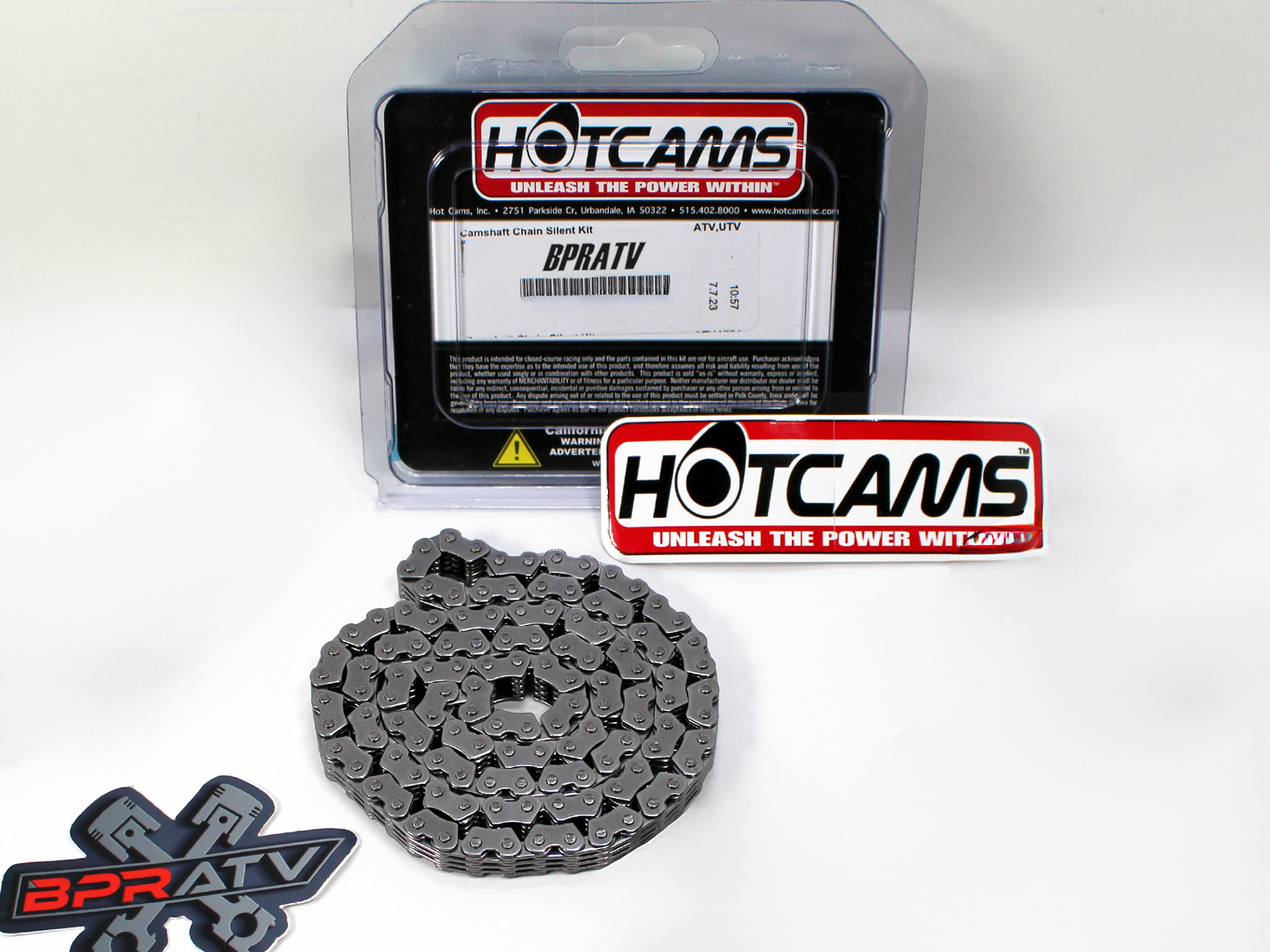 Hot Cams HD Timing Chain Polaris Predator Outlaw 500 2003-2007 Replaces 3088017