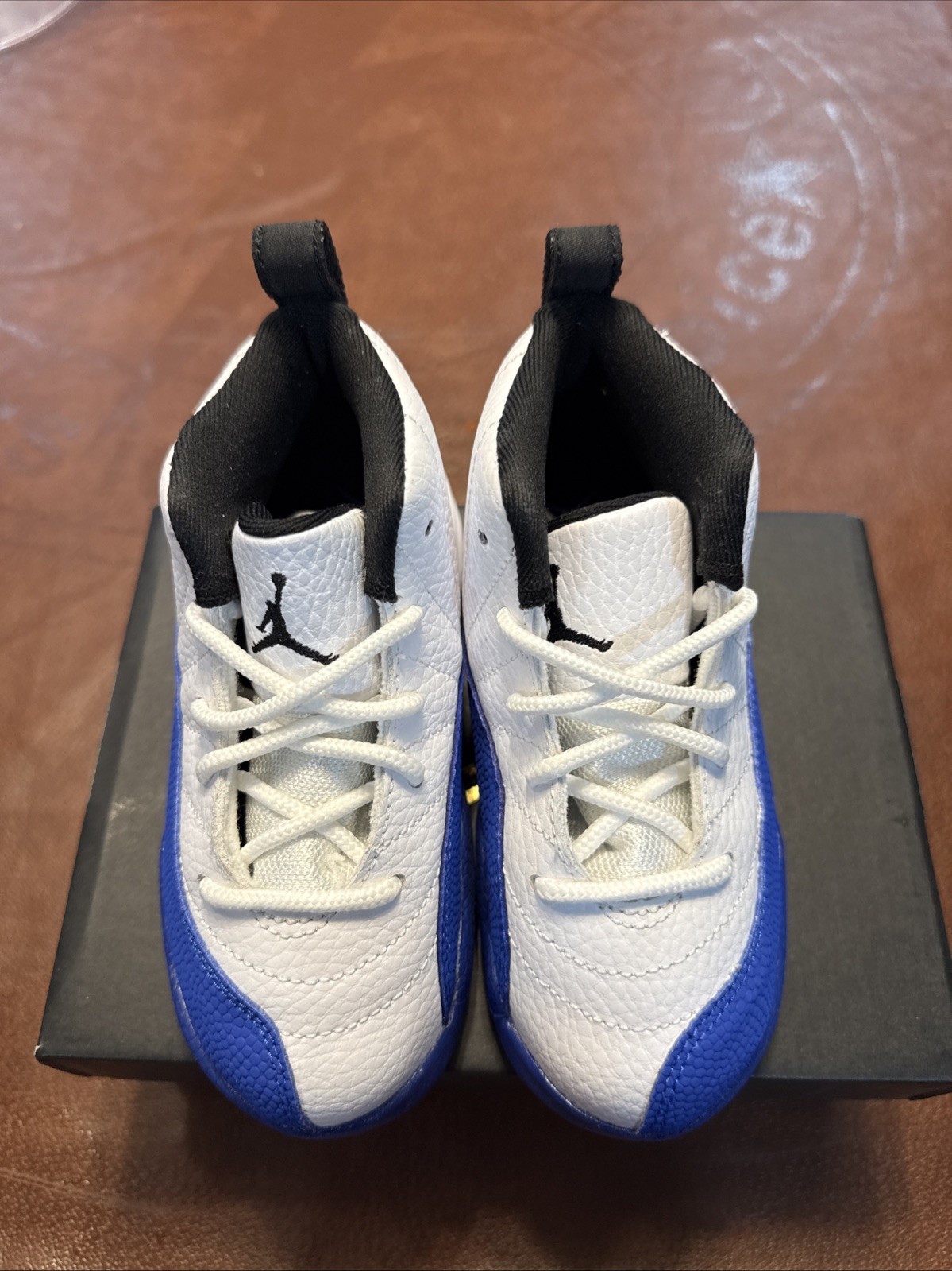 Jordan 12 Retro (TD) “Blueberry” - White/Black-Game Royal - (US 8c) - 850000-140