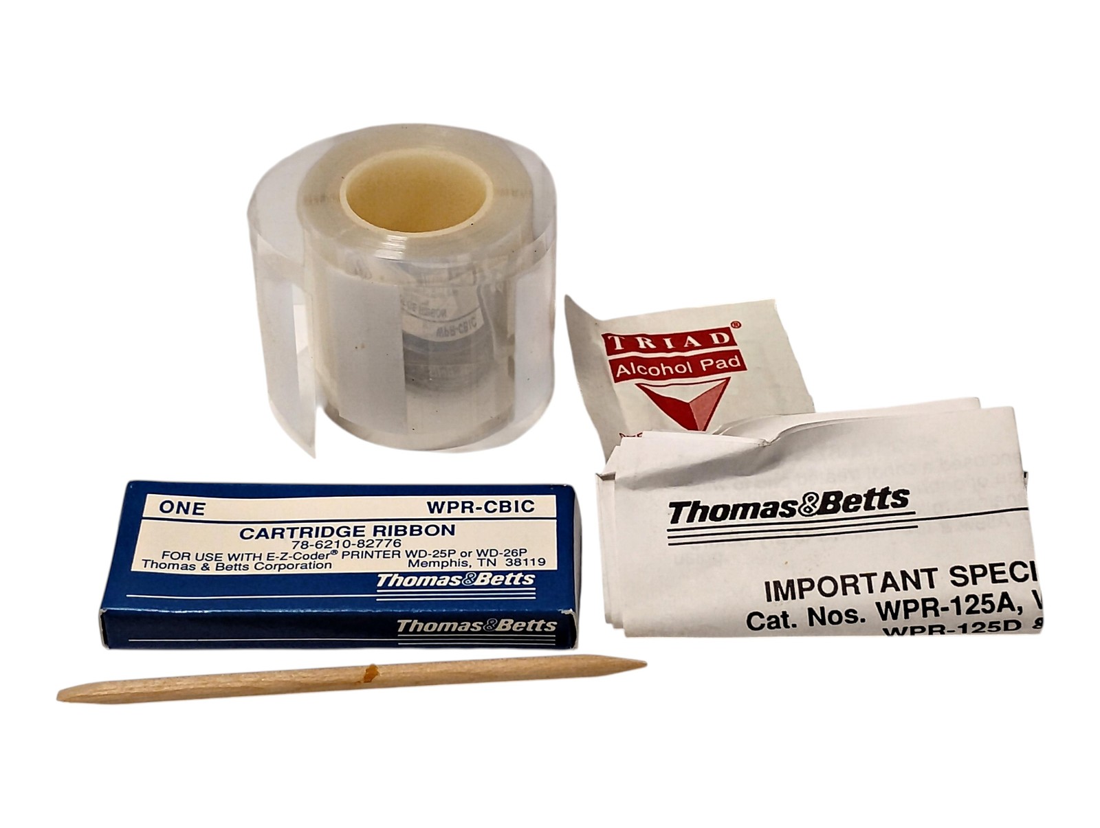 Thomas Betts WPR-125A Wire Marker Roll