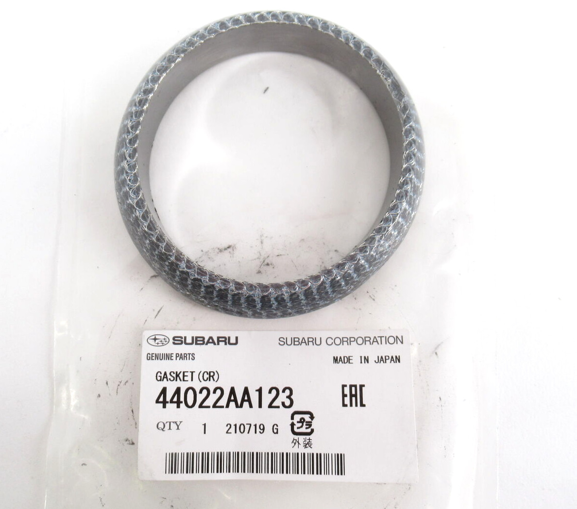 Genuine OEM Subaru 44022AA123 Exhaust Gasket