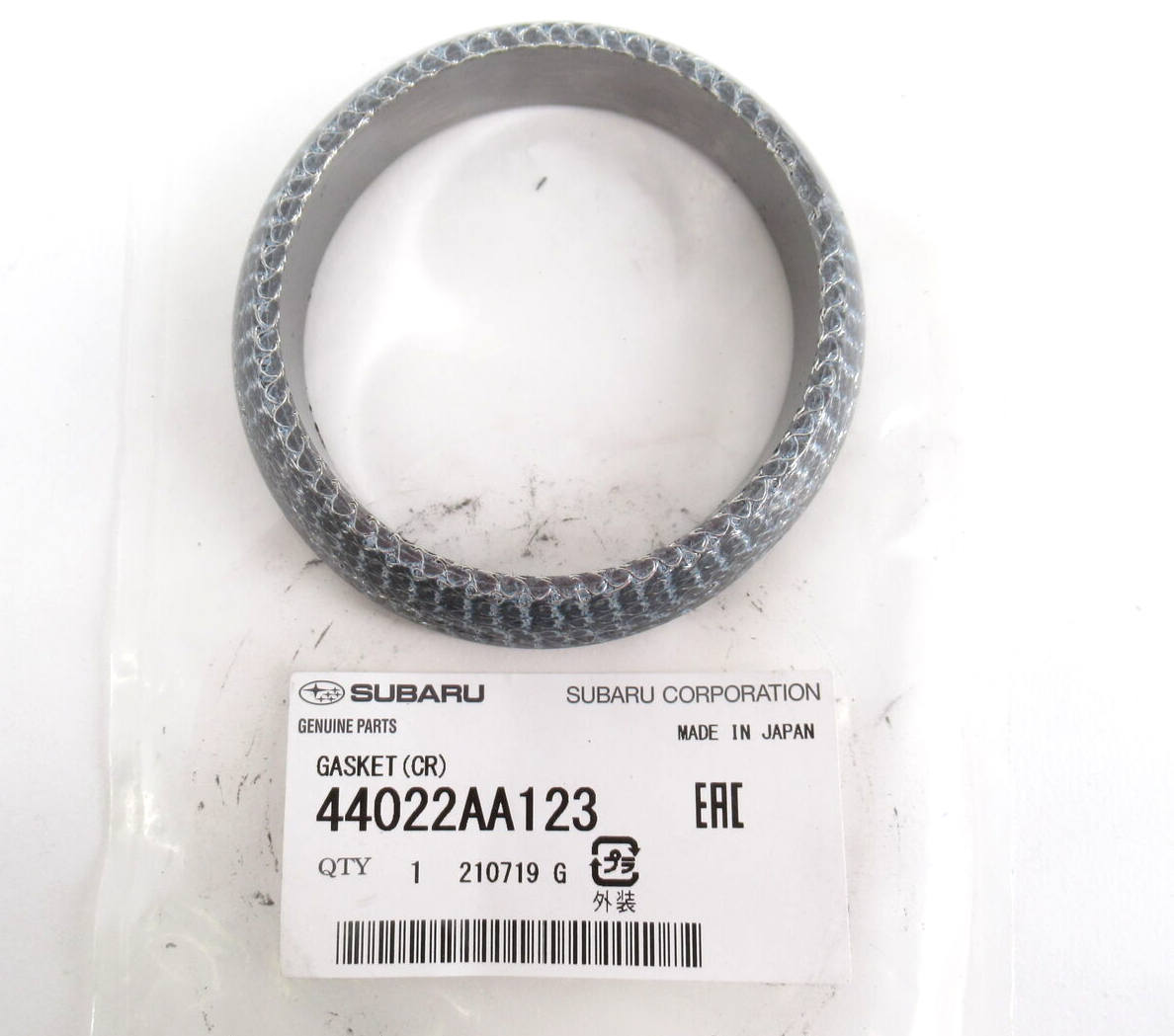 Genuine OEM Subaru 44022AA123 Exhaust Gasket