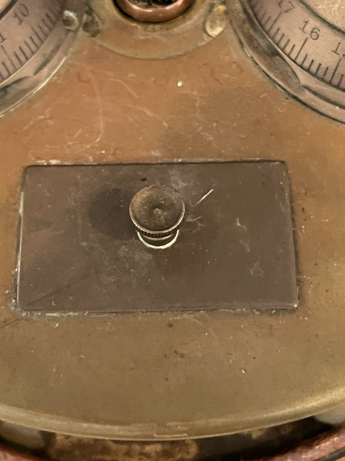 Antique WWI German Trench Art Desk Set Artillery Shell Fuse Ink Wells/Pen Holder