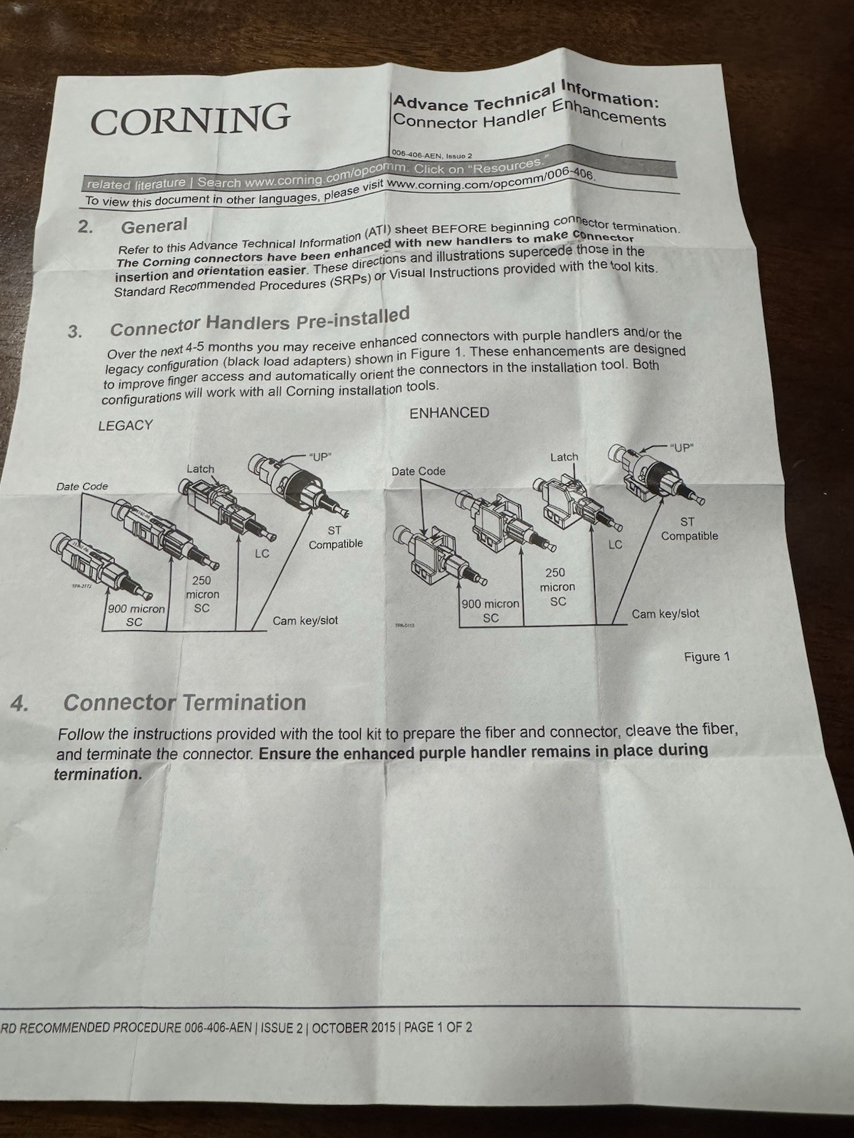 (25) Corning Unicam LC OS2 SM Pretium Fiber Optic Connector 95-200-99 (2017)