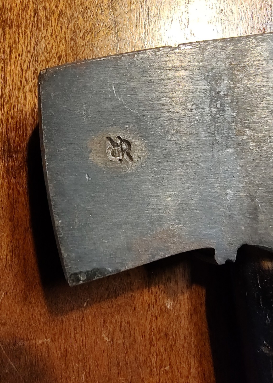 Colonial Kentucky Or Fort Meigs Belt Axe Tomahawk, Maker Marked