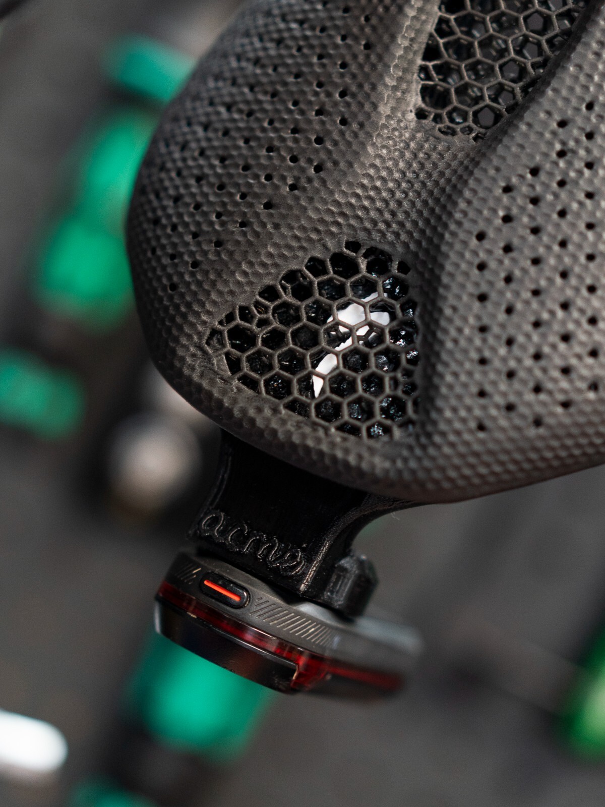 3D Print Garmin Varia Saddle Seat Mount For Specialized SWAT Saddle Selle Italia